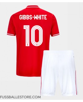 Günstige Nottingham Forest Morgan Gibbs-White #10 Heimtrikotsatz Kinder 2025-26 Kurzarm (+ Kurze Hosen) Günstige Nottingham Forest Morgan Gibbs-White #10 Heimtrikotsatz Kinder 2025-26 Kurzarm (+ Kurze Hosen)